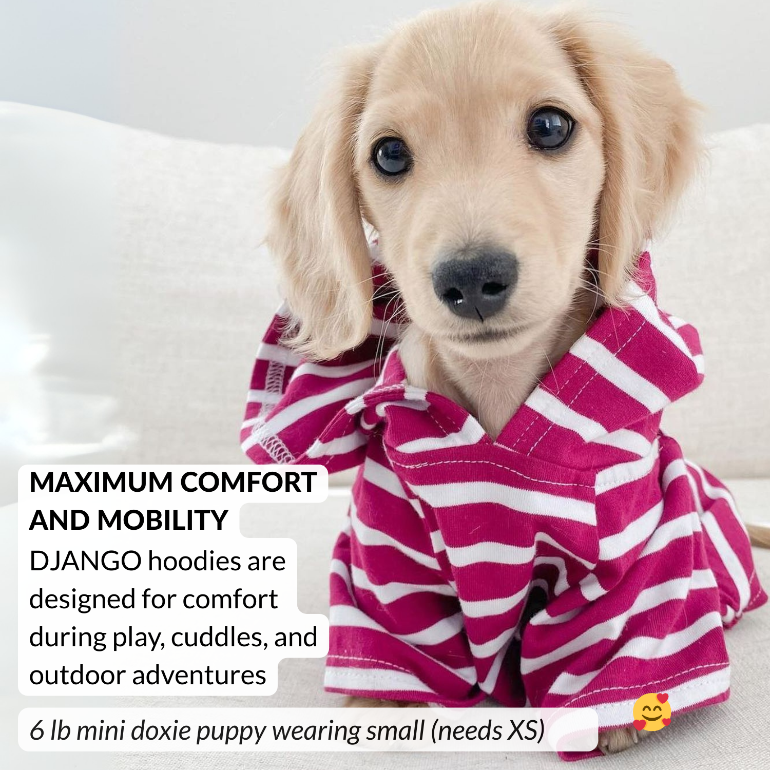 Dog Hoodie - Boysenberry Purple