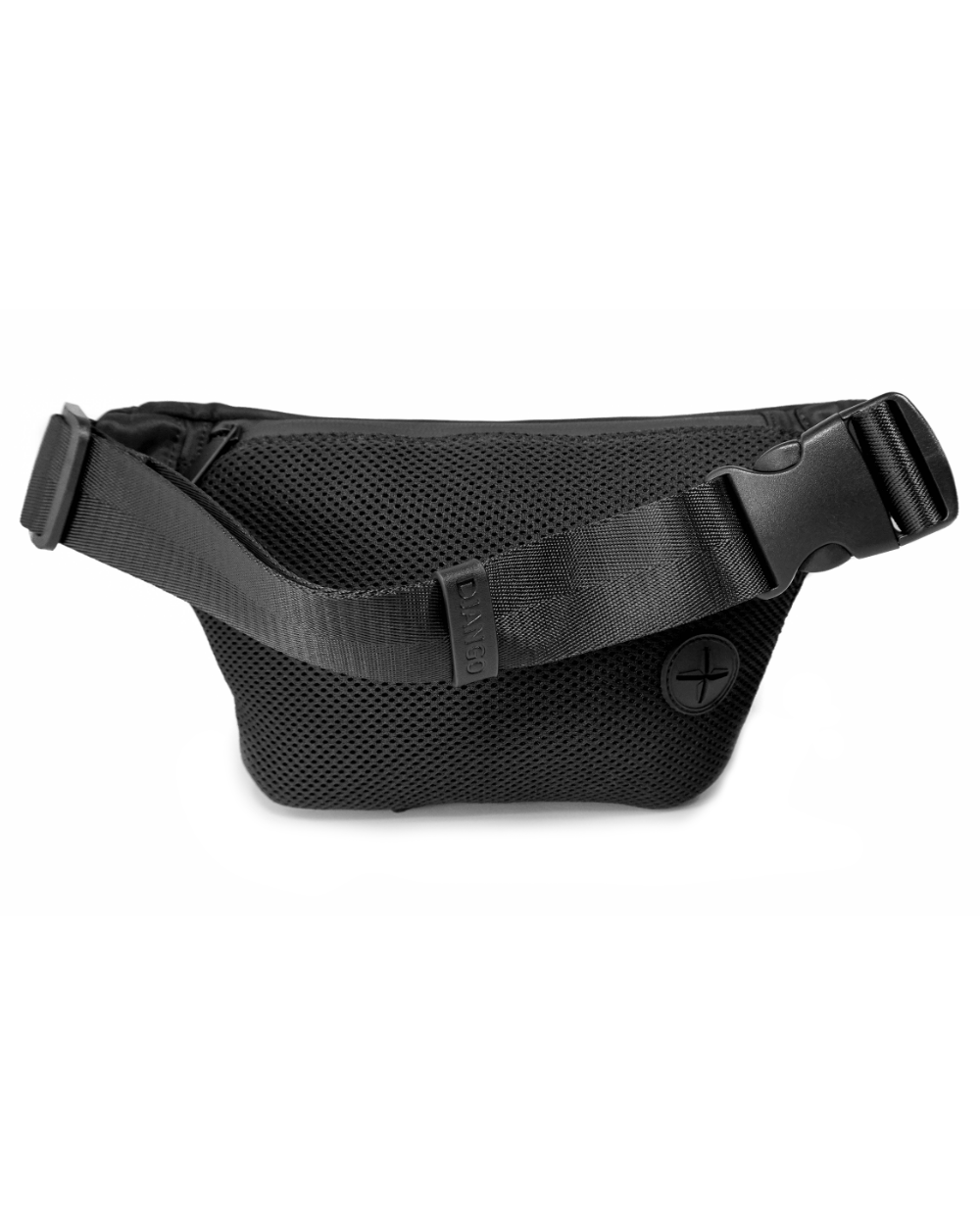 DJANGO Nolita Belt Bag in Black - Modern, sleek, ultra-functional, and dog-friendly nylon fanny pack for everyday outings and adventures - djangobrand.com