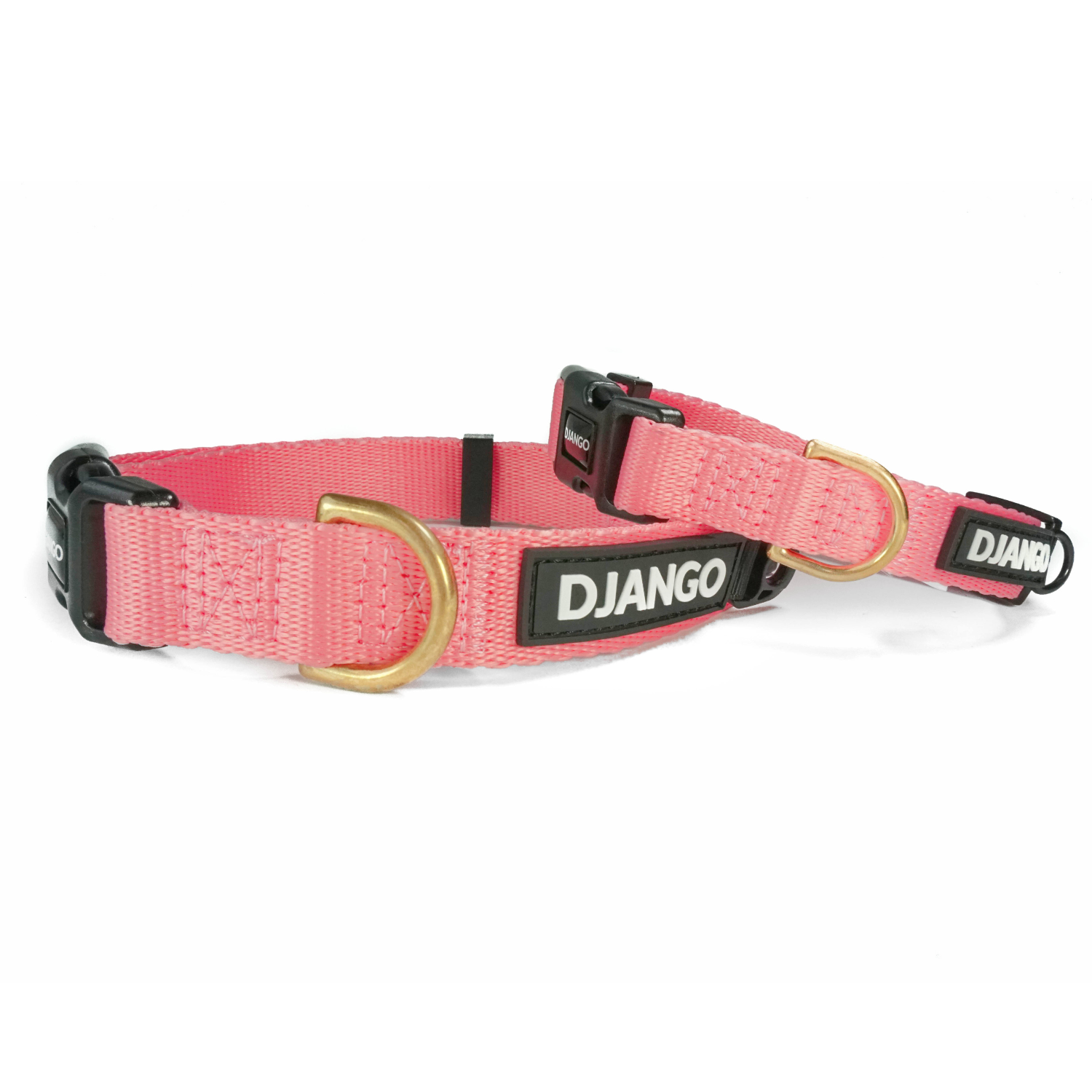 Beautiful and stylish pink dog collars for puppies and adult dogs