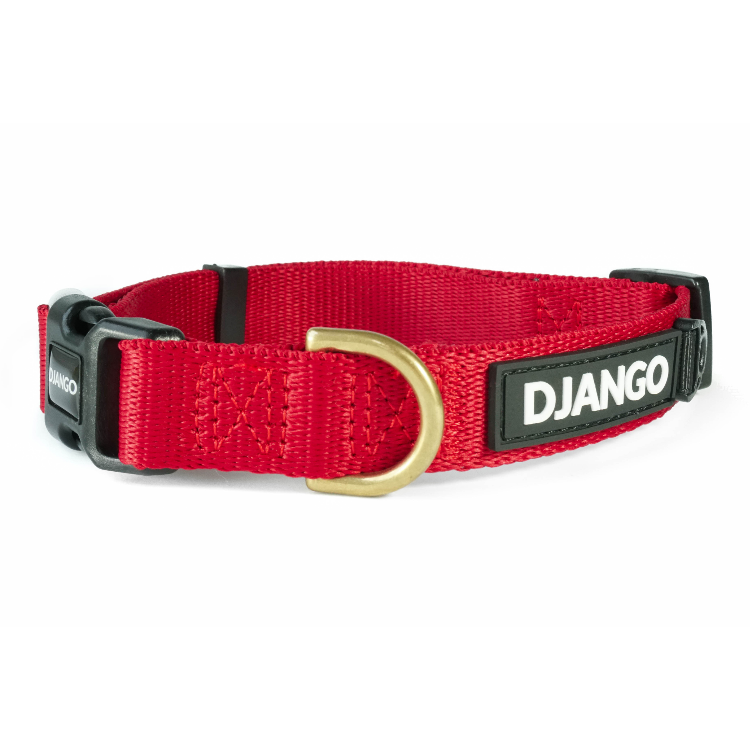 Comfortable collar for dogs size small and medium in crimson red