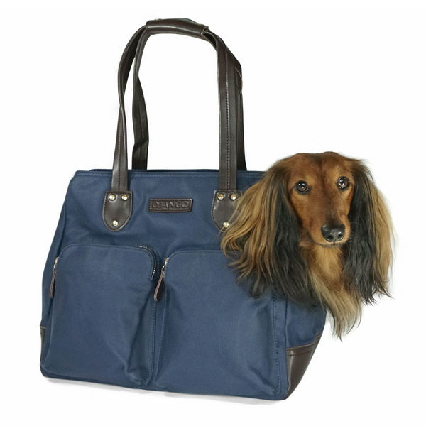 Canvas dog hot sale carrier tote