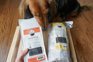 Raw Dog Food Reviews - DJANGO Dog Blog review of premium raw dog food company Oma's Pride - djangobrand.com