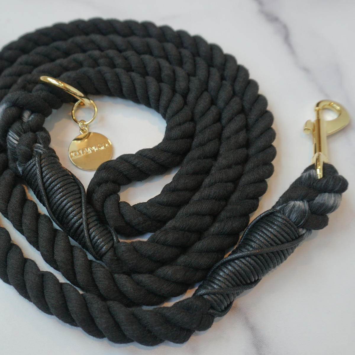 Cotton Rope Dog Leashes for Small & Large Dogs | DJANGO