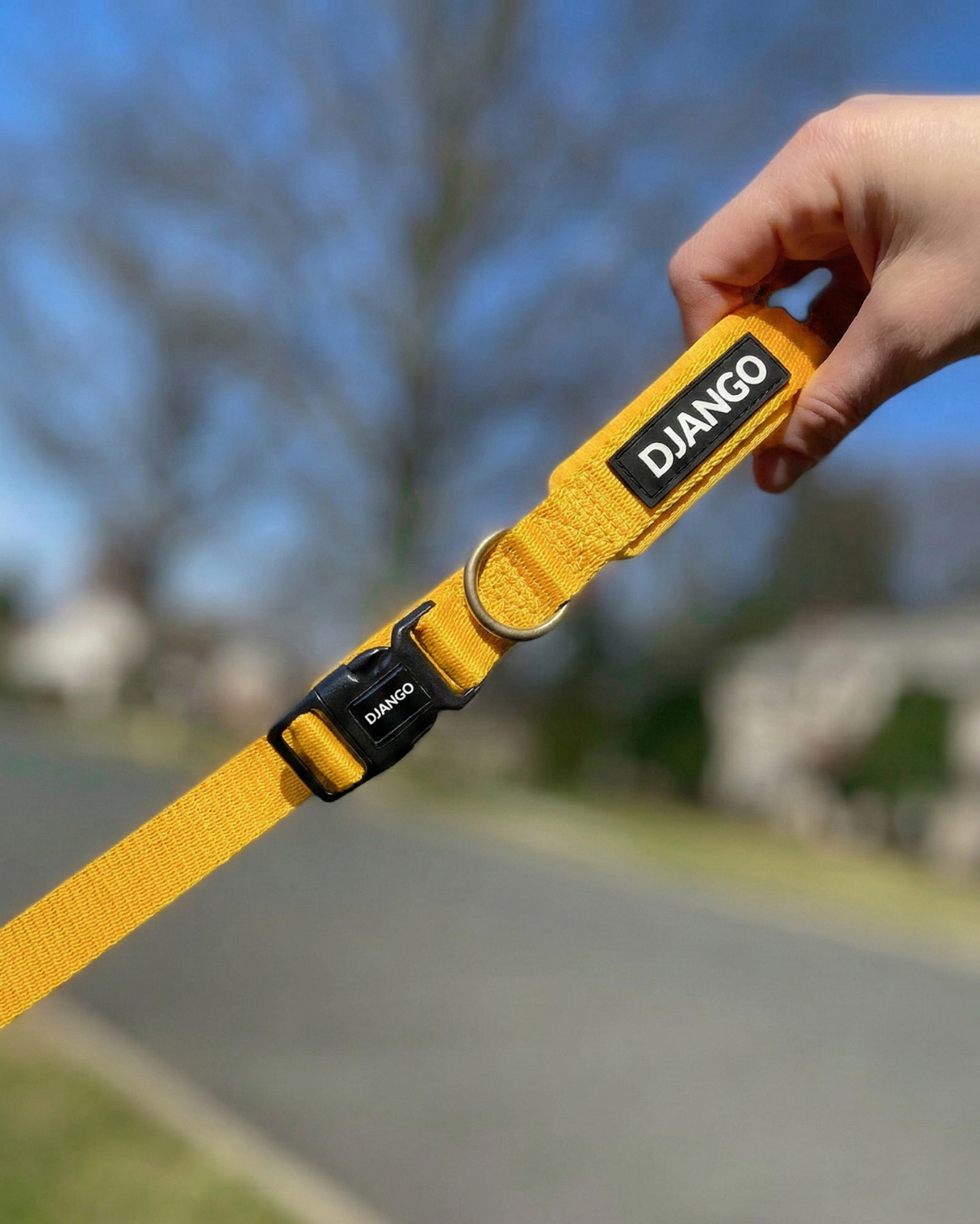 Adjustable Hands-Free Dog Leash – 6.5ft Crossbody, Waist-Worn, Adventure-Ready