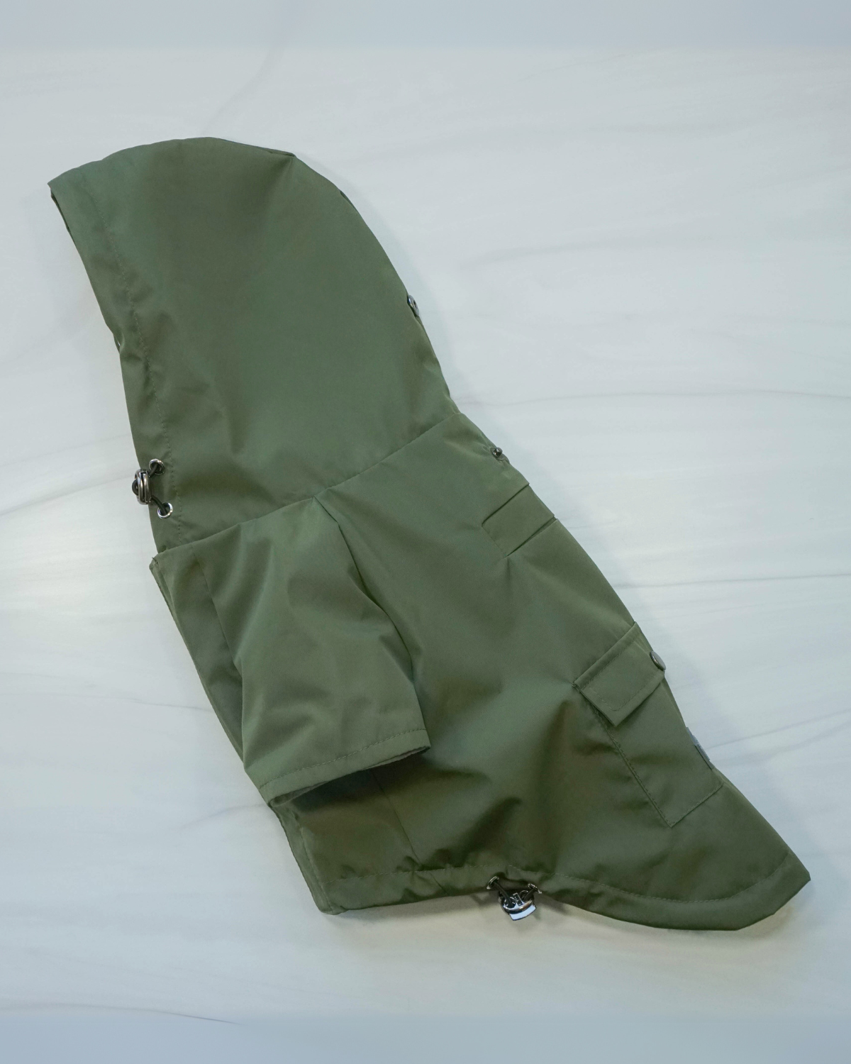 Best Dog Raincoat: This machine washable dog raincoat is waterproof, lined, and cozy.