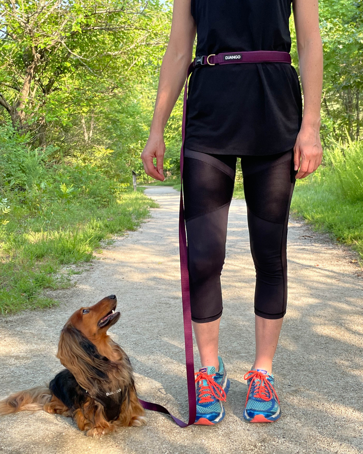 Hiking on a mountain trail and want to give your dog more freedom of movement? Easily adjust your leash to its max length of 6.5 feet and enjoy the comfort of the soft and padded neoprene handle. Going jogging with your pup? Pushing a stroller and need use of your hands? Secure the adjustable leash around your waist for hands-free functionality.