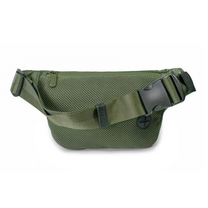 DJANGO Nolita Belt Bag in Olive Green - Modern, sleek, ultra-functional, and dog-friendly nylon fanny pack for everyday outings and adventures - djangobrand.com