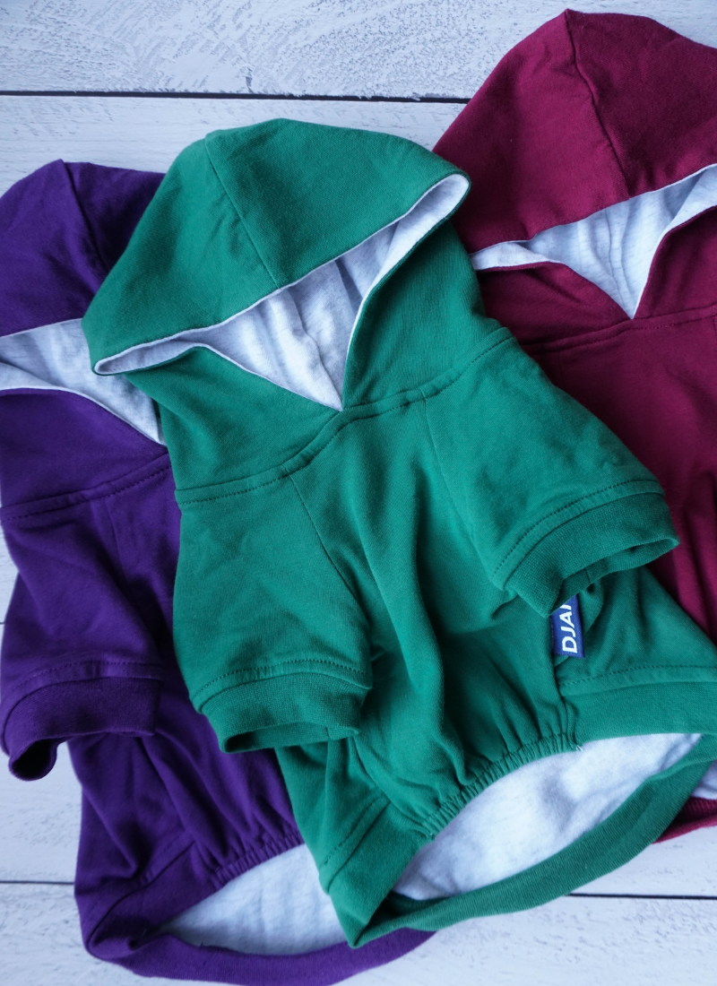 DJANGO Dog Hoodie Royal Purple